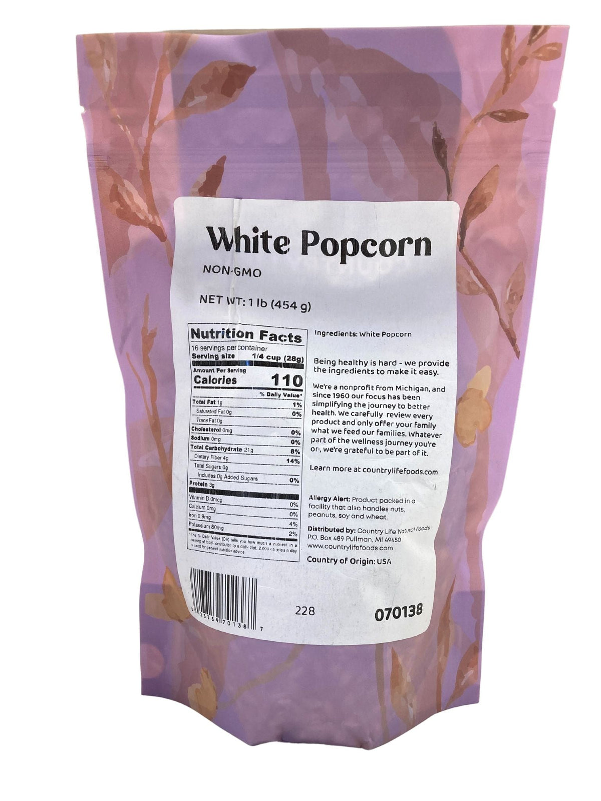 Popcorn, White