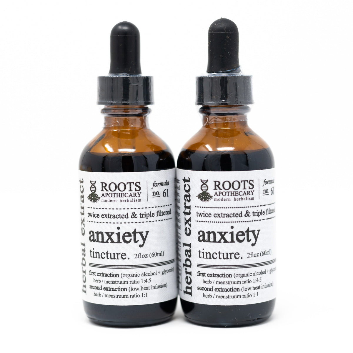 anxiety tincture., Tinctures from Roots Apothecary