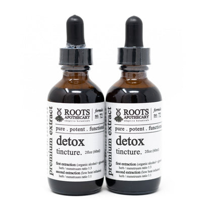 detox tincture, Tinctures from Roots Apothecary