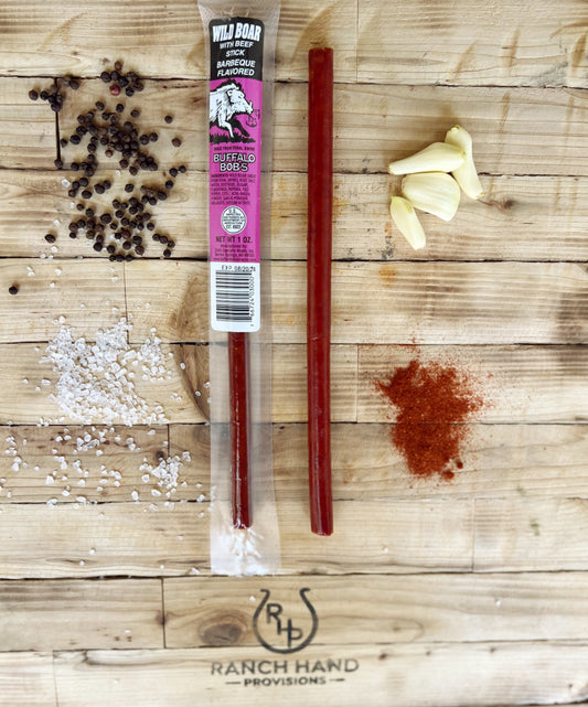 BBQ Wild Boar Stick, Meat from Ranch Hand Provisions