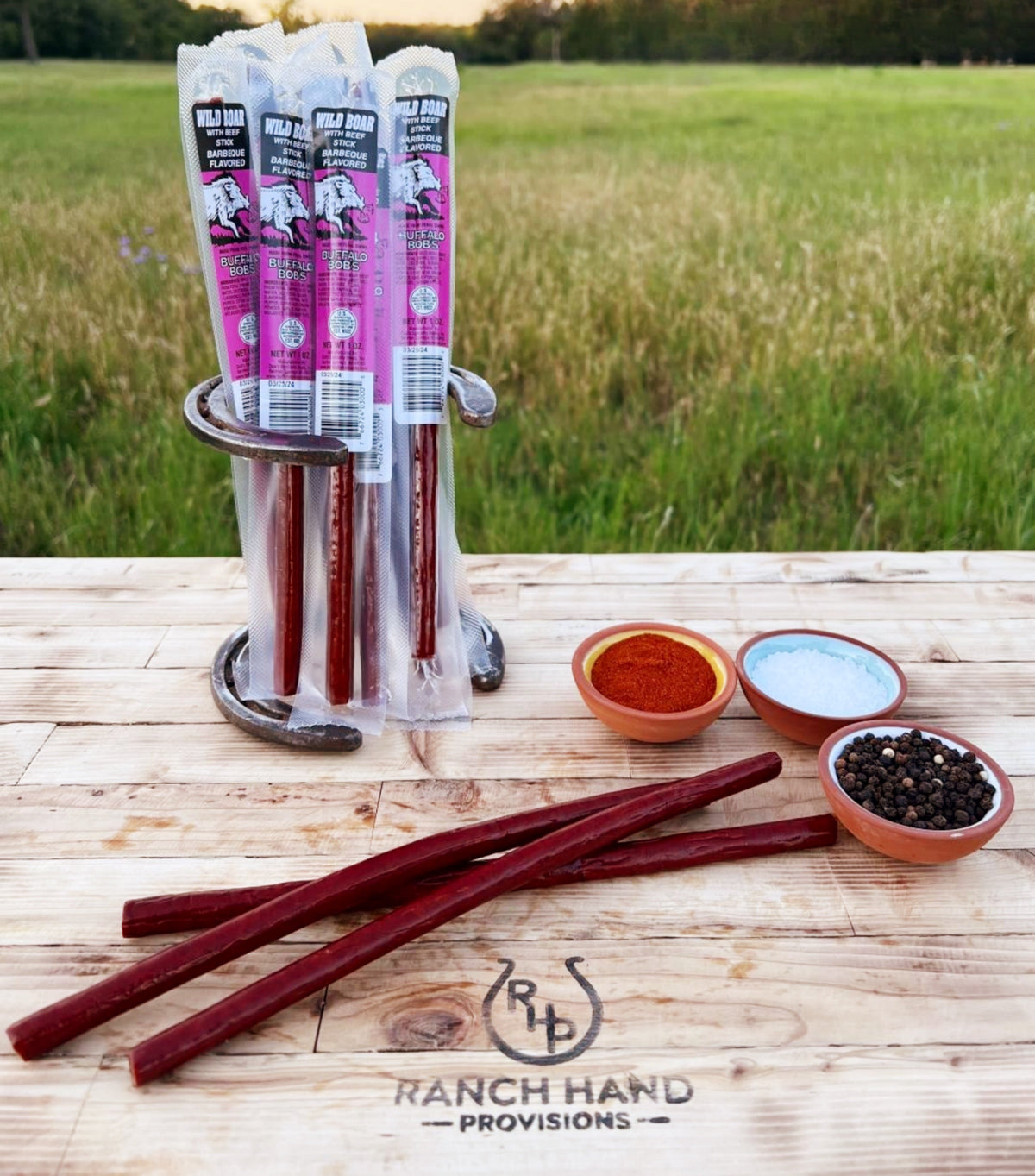 BBQ Wild Boar Stick, Meat from Ranch Hand Provisions