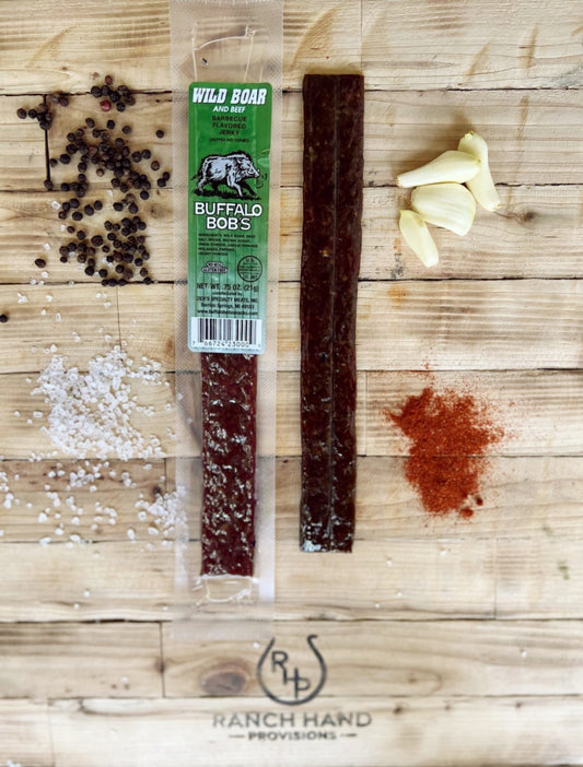 Wild Boar Jerky — BBQ Style, Meat from Ranch Hand Provisions