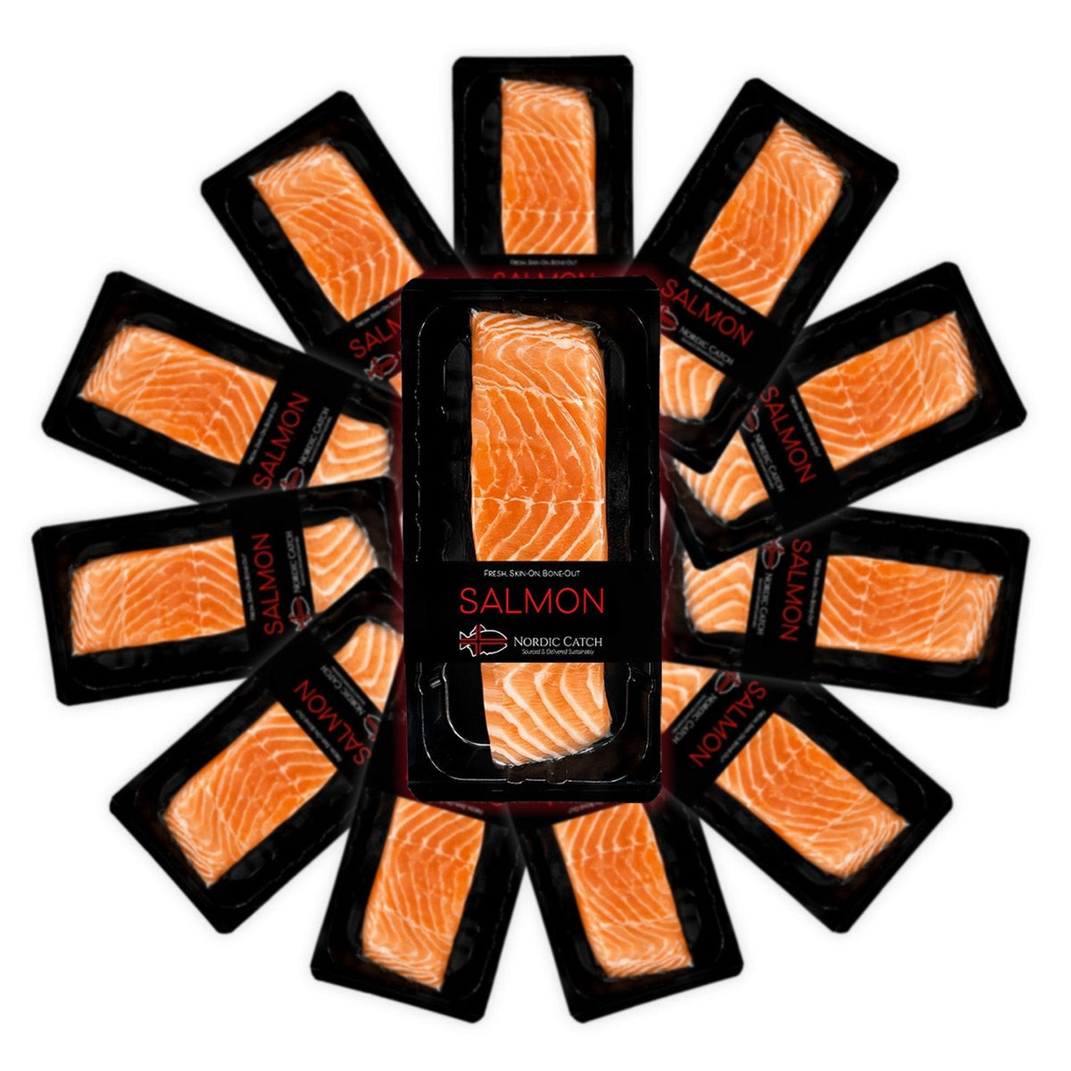 A Lot of Salmon - Iceland Sushi Grade Salmon Bundle, Fresh & Frozen Seafood from Nordic Catch