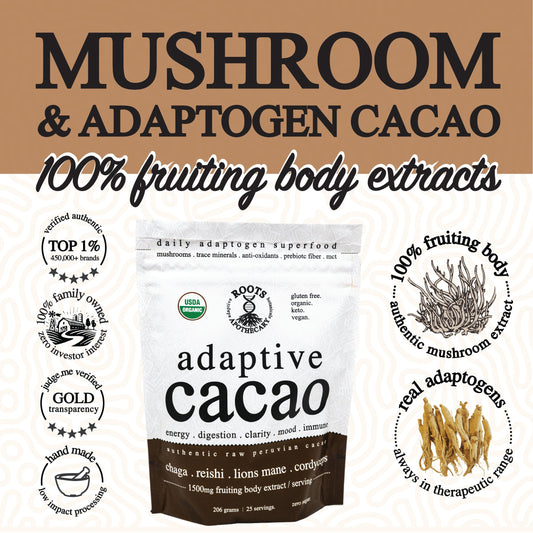 adaptive cacao. performance superfood., Supplement from Roots Apothecary