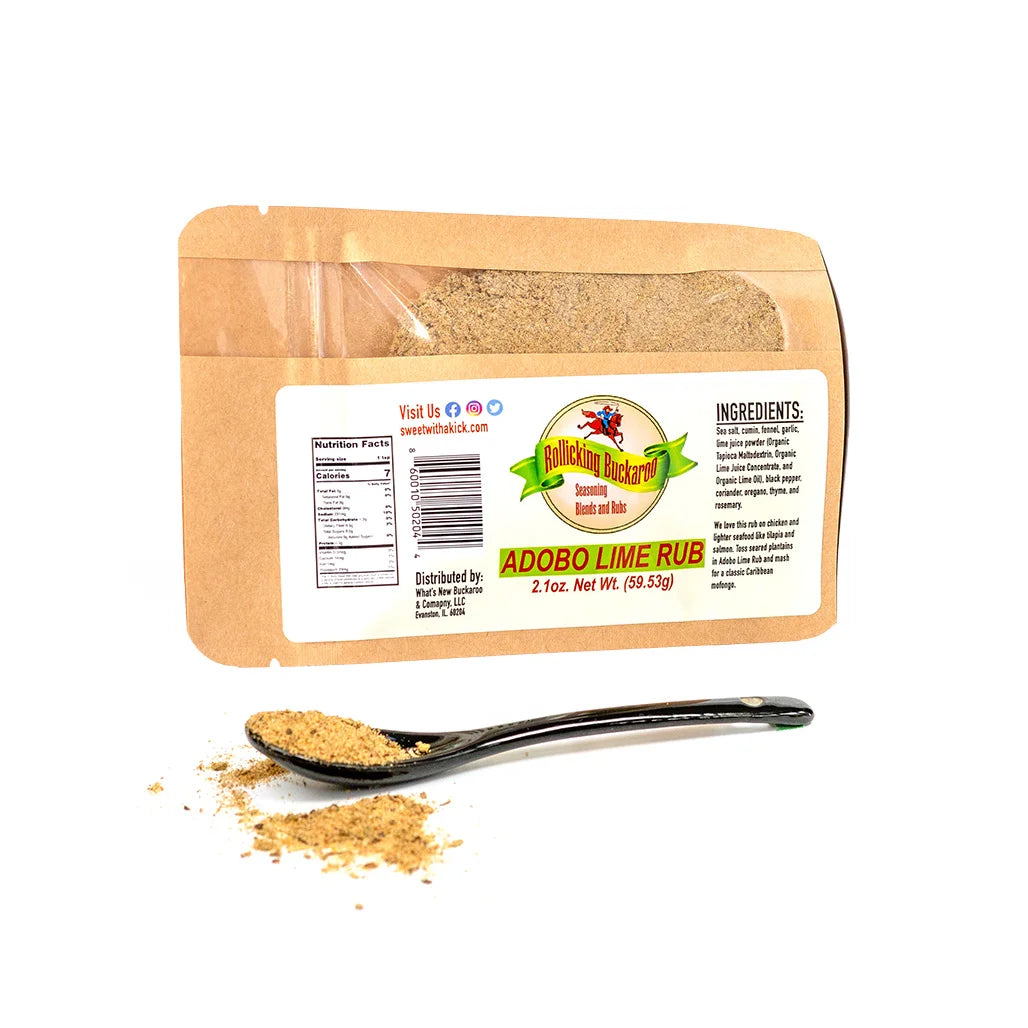 Adobo Lime Rub Seasoning Blend, Pantry from Rollicking Buckaroo