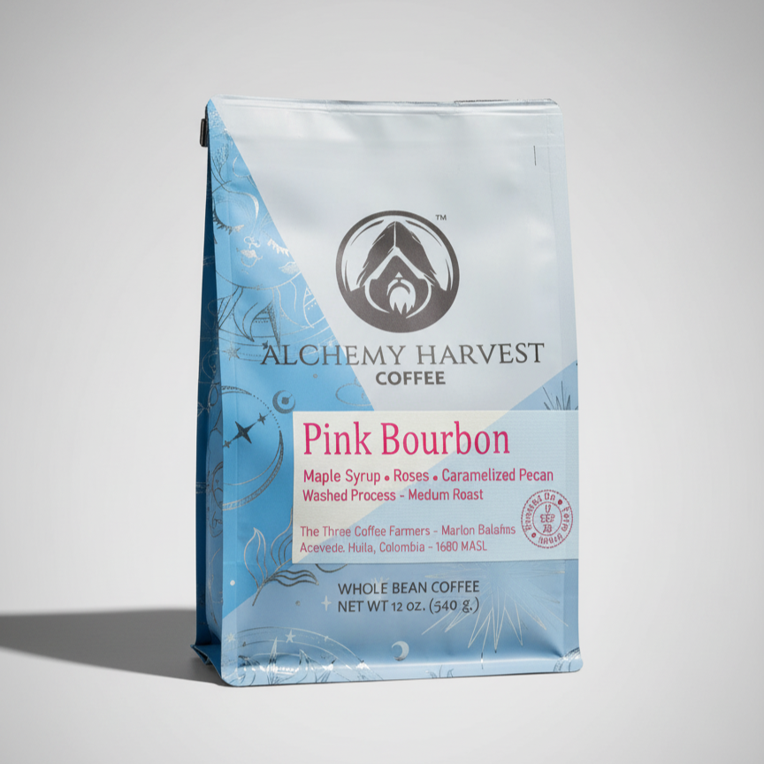 Pink Bourbon - Washed by Alchemy Harvest Coffee