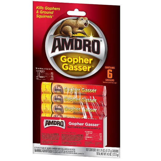 Amdro Gopher Gasser (Pack Of 6), Garden from Grow Organic