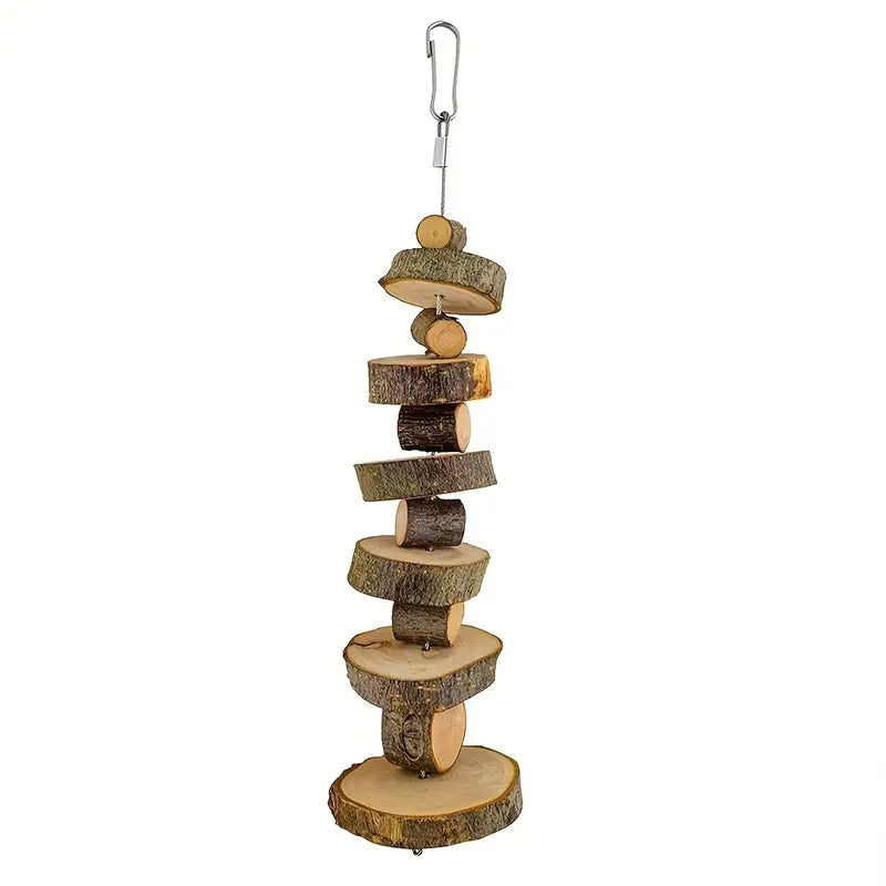 Natural Wood Chew Toy - Perfect For Hamsters And Small Pets!, toy from Dahlia Pets