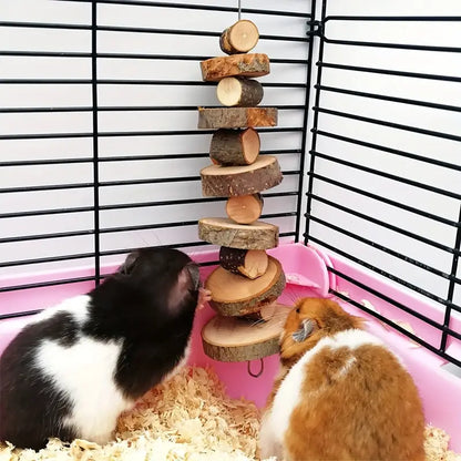 Natural Wood Chew Toy - Perfect For Hamsters And Small Pets!, toy from Dahlia Pets