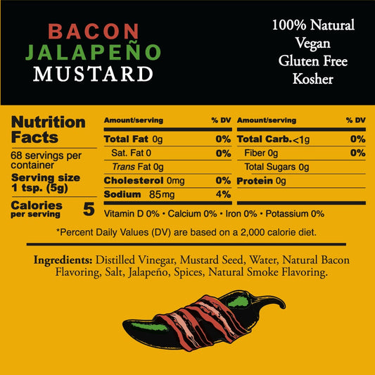 Bacon Jalapeño Mustard, image 2 of 4
