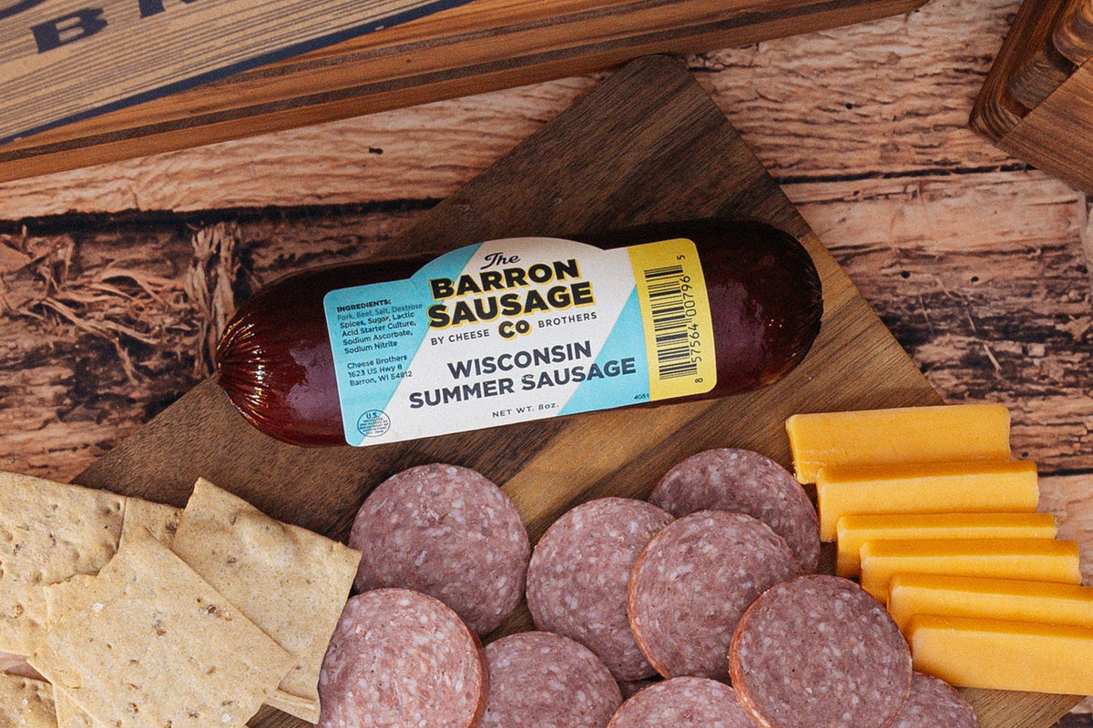 Barron Sausage Co. Summer Sausage, Meat from Cheese Brothers, Inc.