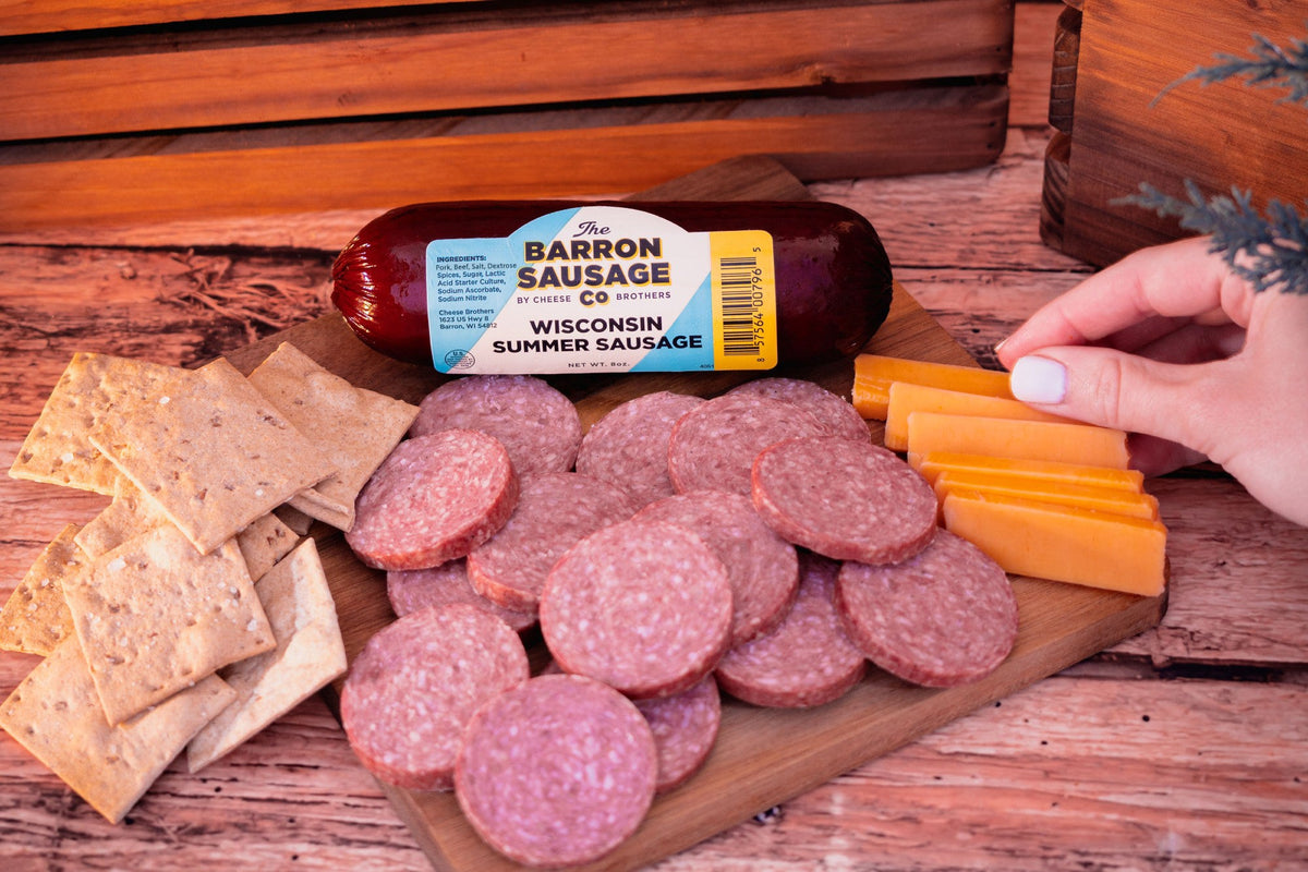 Barron Sausage Co. Summer Sausage, Meat from Cheese Brothers, Inc.