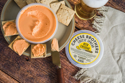 Beer Cheddar Cheese Spread, Cheese from Cheese Brothers, Inc.