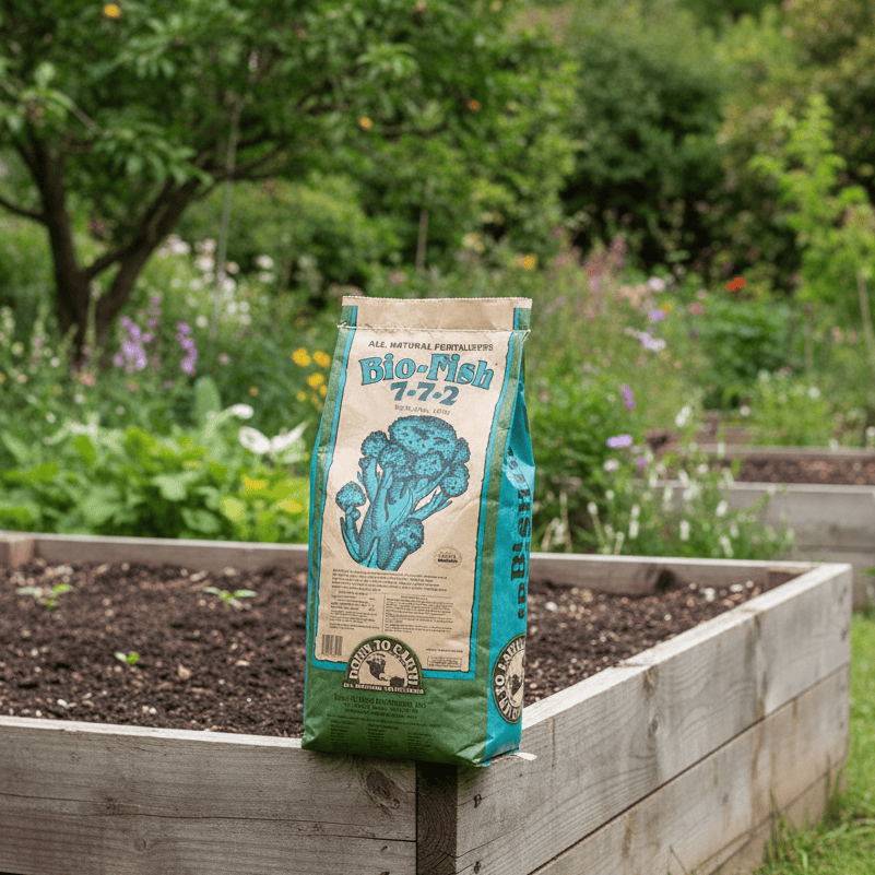 Bio-Fish All Purpose 7-7-2 Fertilizer (25 lb), Garden from Grow Organic