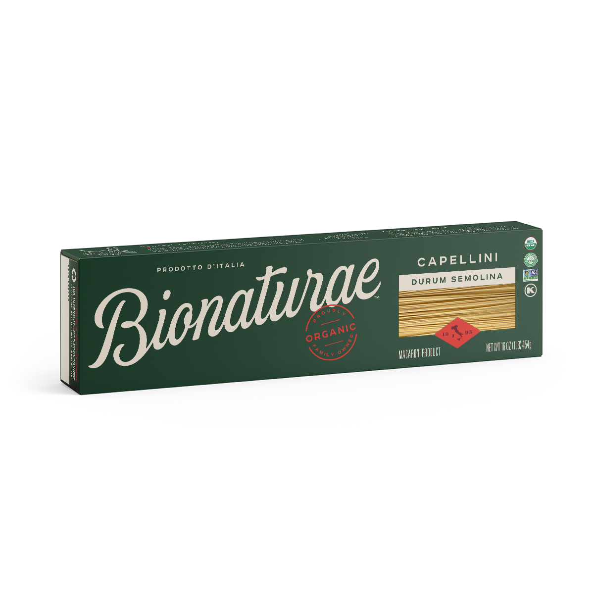 Organic Durum Semolina Capellini from Jovial Foods, Inc