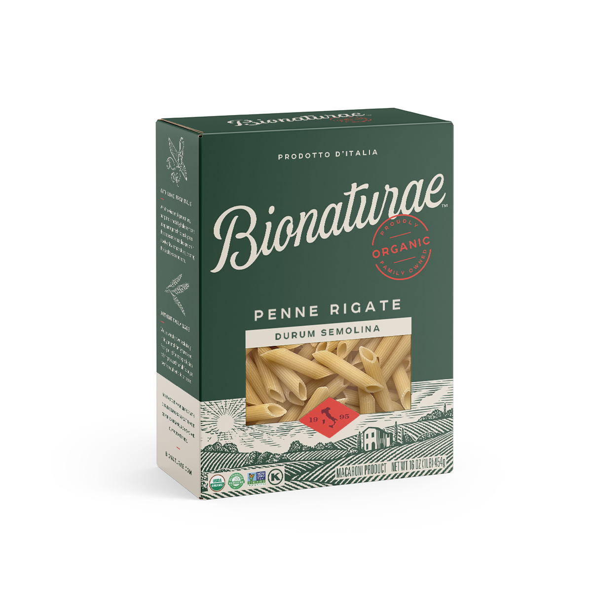 Organic Durum Semolina Penne Rigate from Jovial Foods, Inc