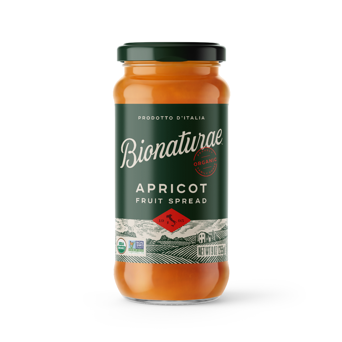 Organic Fruit Spread Apricot from Jovial Foods, Inc