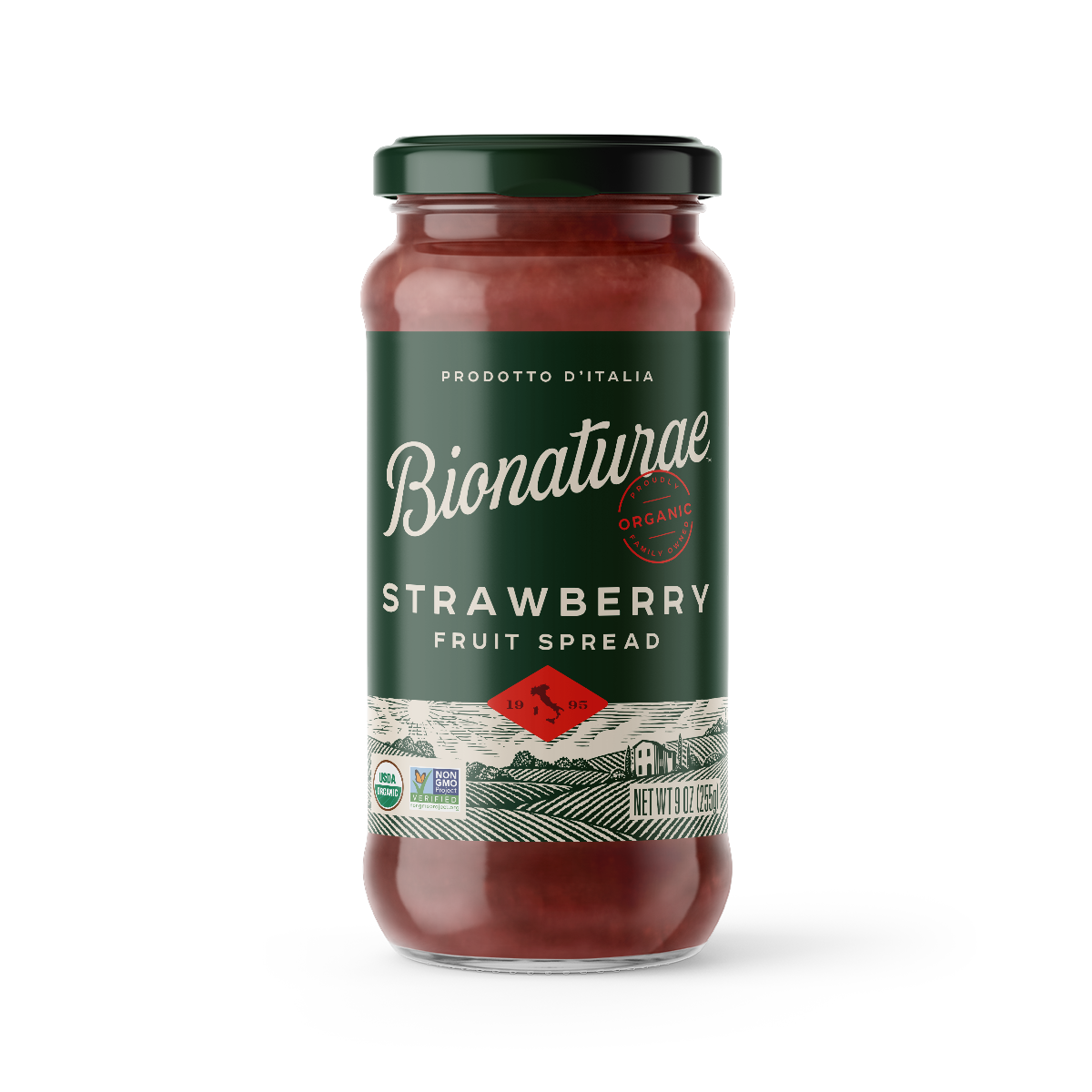 Organic Fruit Spread Strawberry from Jovial Foods, Inc