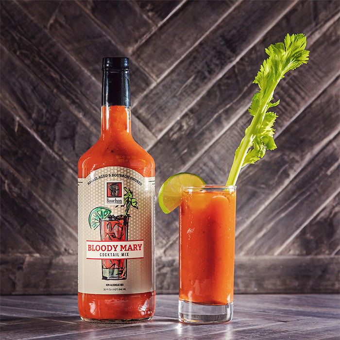 Barrel Aged & Bourbon Smoked Bloody Mary Mix, Simple from Bourbon Barrel Foods
