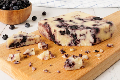 Blueberry Infused Cheddar, Cheese from Keystone Cheese