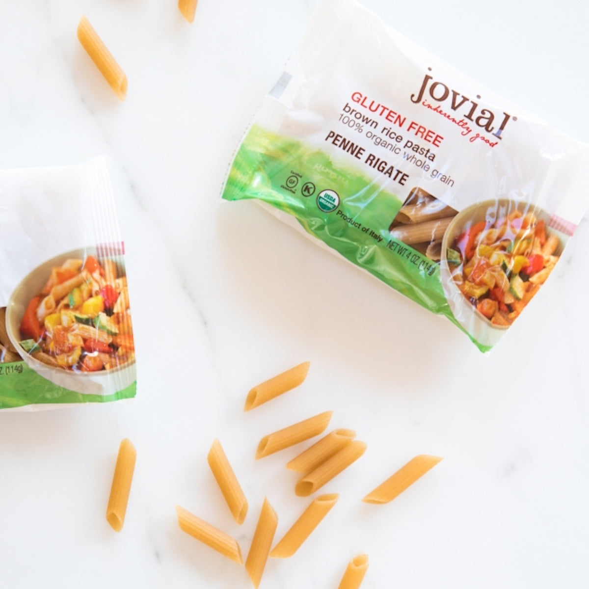 Organic Gluten Free Brown Rice Penne Single Serving, image 5 of 5