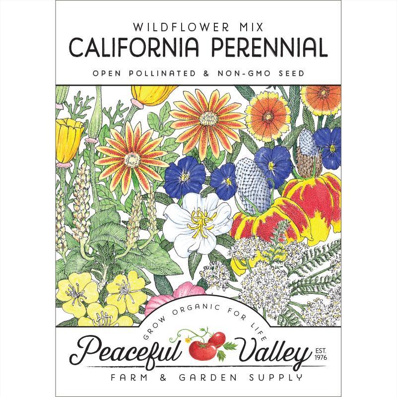 California Perennial Wildflower Mix (pack)