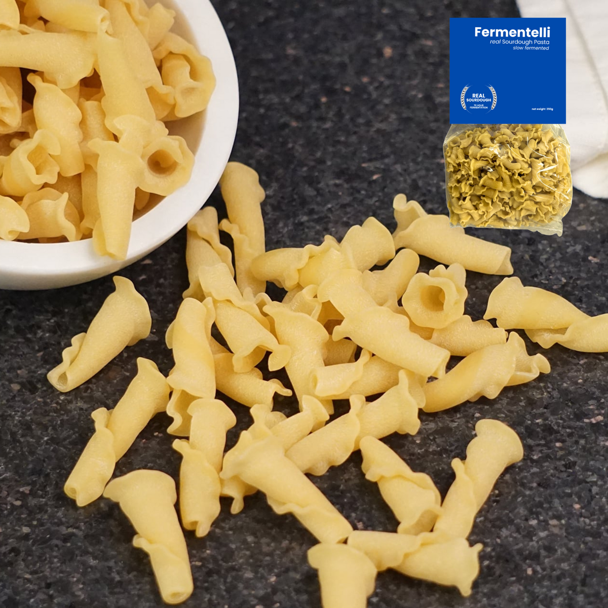 Sourdough Pasta -Campanelle from Fermentelli - 2 pack