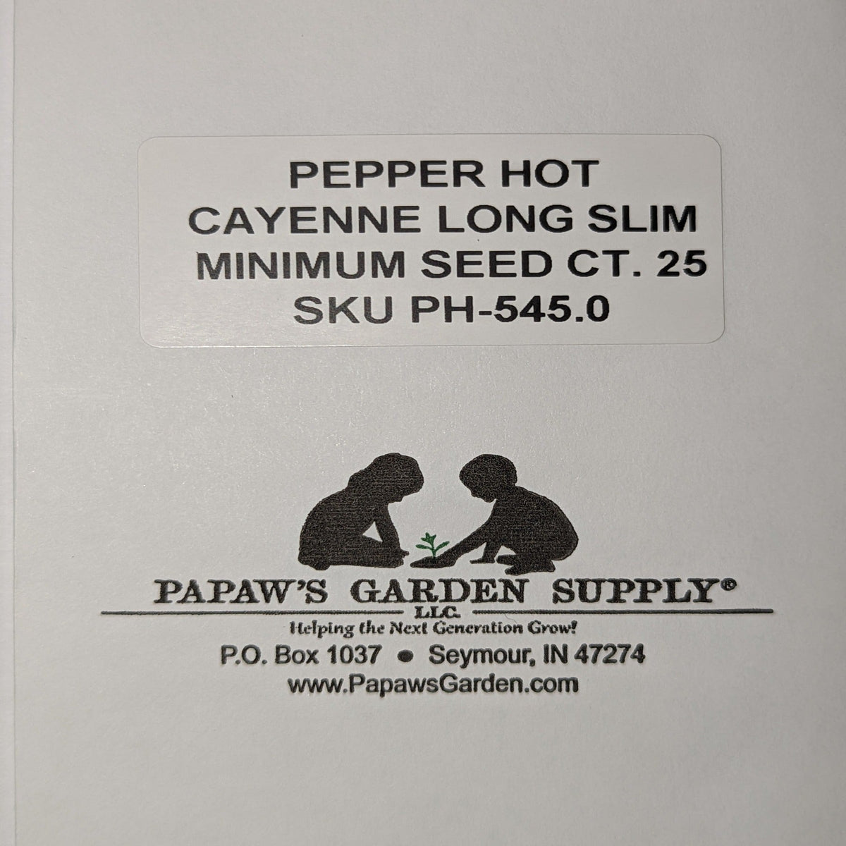 Cayenne Long Slim Hot Pepper Seeds, image 3 of 5