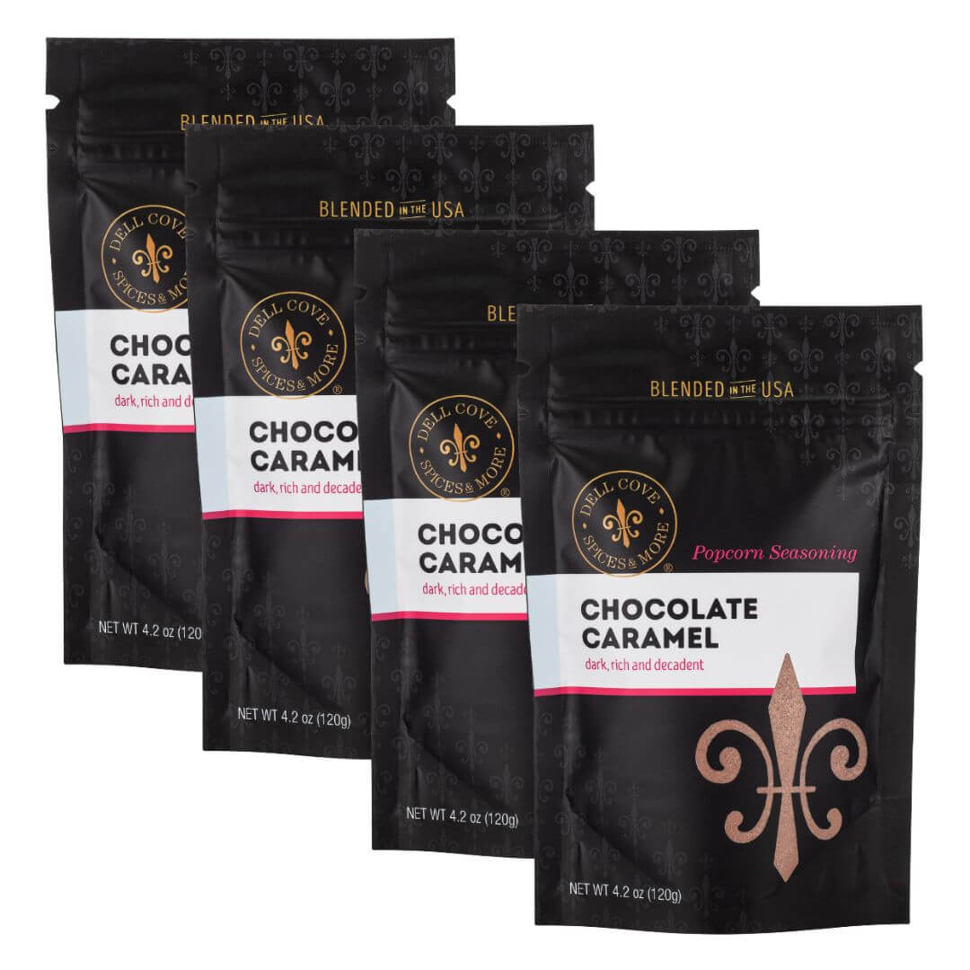 Chocolate Caramel Popcorn Seasoning | Sweet Gourmet Treat