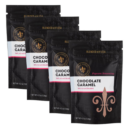 Chocolate Caramel Popcorn Seasoning | Sweet Gourmet Treat