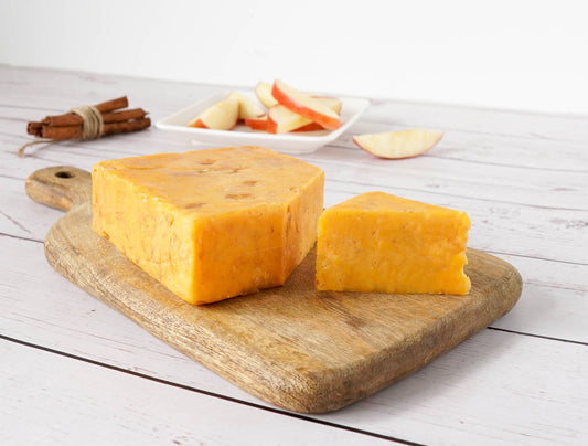 Cinnamon Apple Cheddar, Cheese from Keystone Cheese