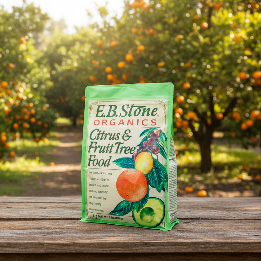 Citrus & Fruit Tree Food 7-3-3 (4 lb bag), Garden from Grow Organic