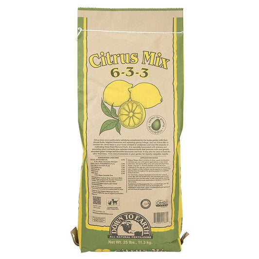 Citrus Mix Fertilizer 6-3-3 (25 lb Bag), Garden from Grow Organic