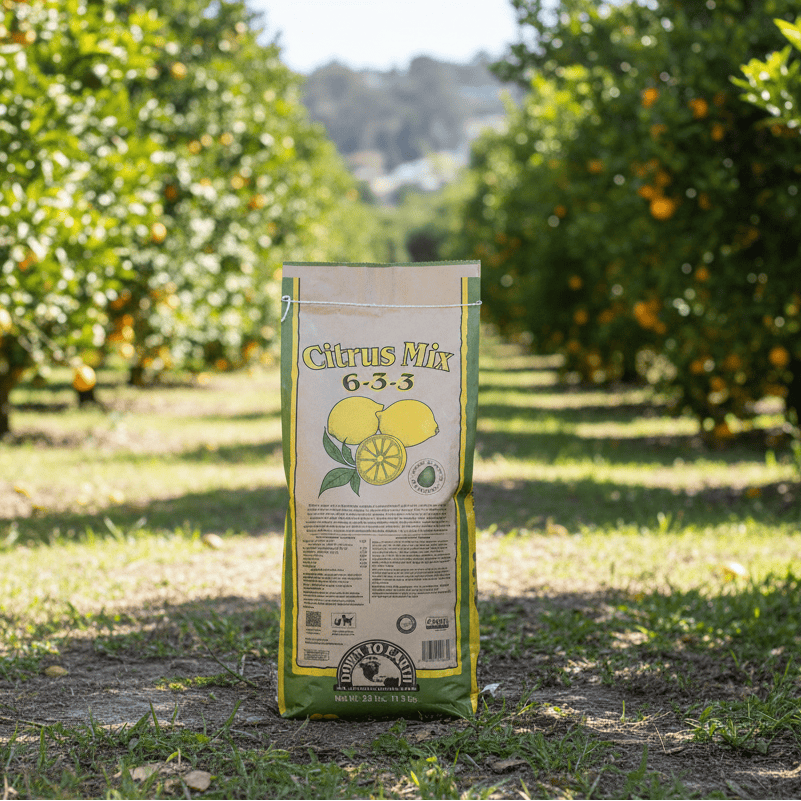 Citrus Mix Fertilizer 6-3-3 (25 lb Bag), Garden from Grow Organic