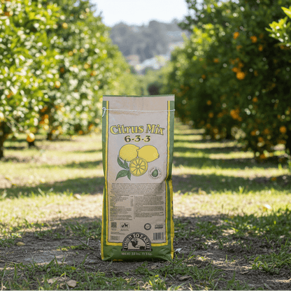 Citrus Mix Fertilizer 6-3-3 (25 lb Bag), Garden from Grow Organic