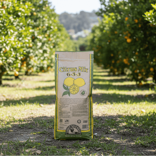 Citrus Mix Fertilizer 6-3-3 (25 lb Bag), Garden from Grow Organic