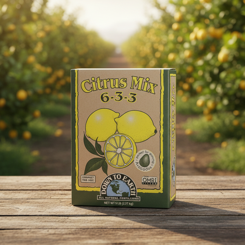 Citrus Mix Fertilizer 6-3-3 (5 lb), Garden from Grow Organic