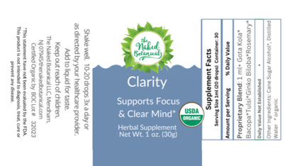 Clarity Tincture