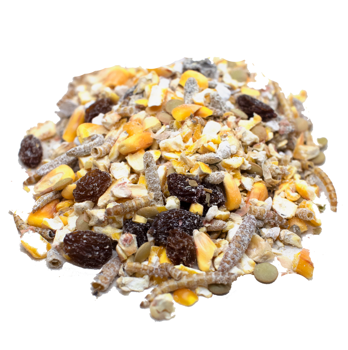 CLUCKAROO Textured Herbal & Dried Insect Treat For Pet Chickens from Dahlia Pets