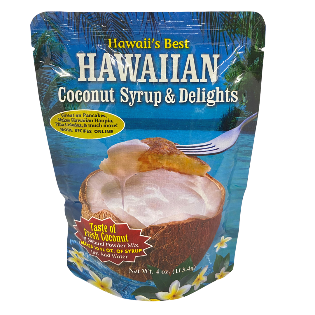 Hawaii's Best - Hawaiian Coconut Syrup & Delights Small 4 oz.