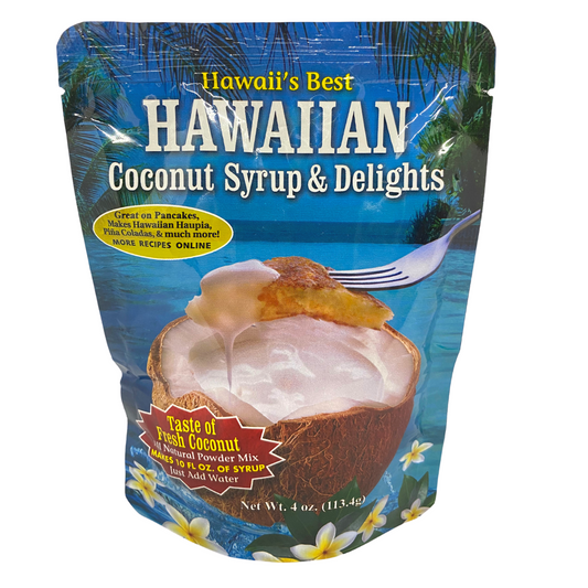Hawaii's Best - Hawaiian Coconut Syrup & Delights Small 4 oz.