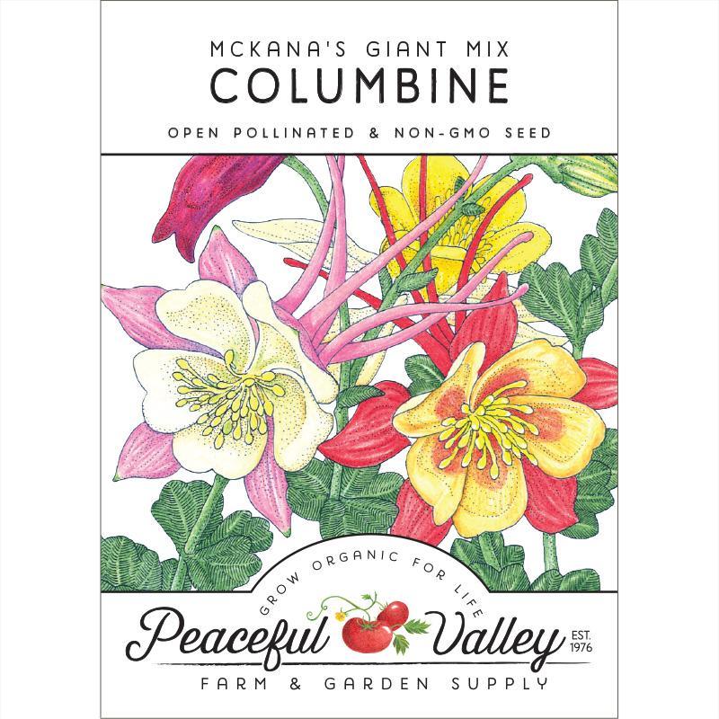 Columbine, "McKana's Giant Mix" (pack)
