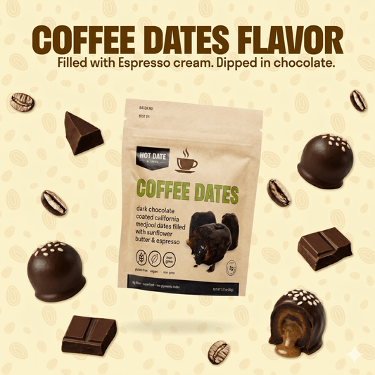 Chocolate Stuffed Dates Variety Pack - 4 Pouches