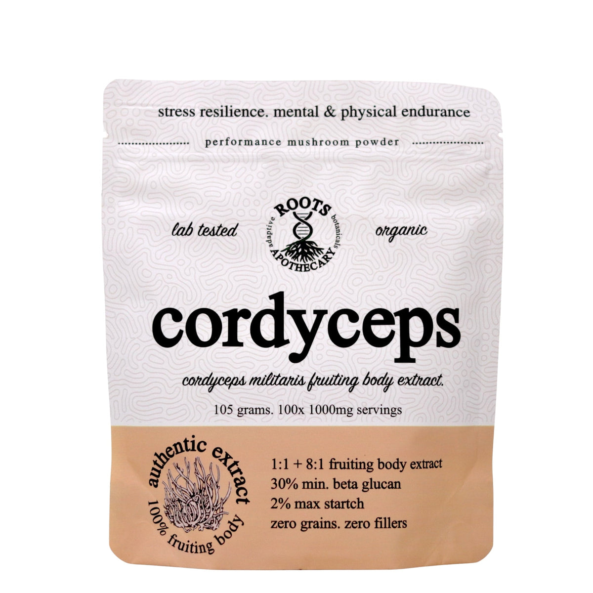 cordyceps mushroom extract. organic, Supplement from Roots Apothecary