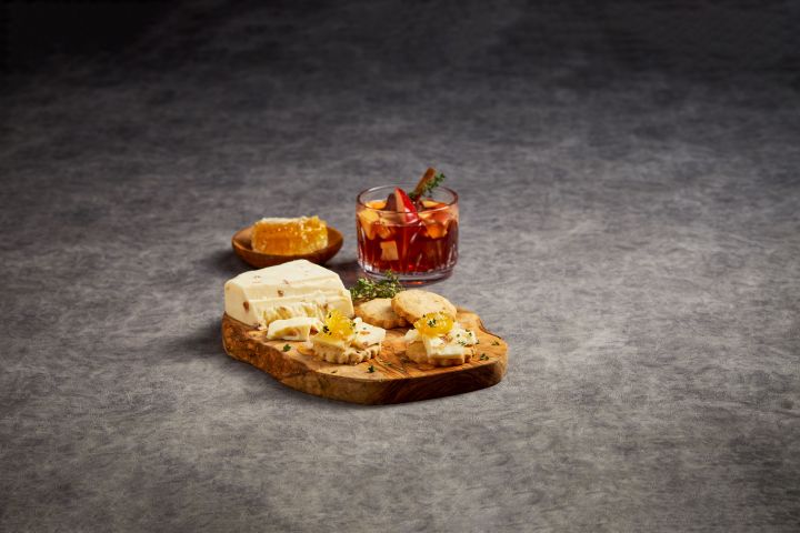 Cranberry Infused Cheddar, Cheese from Keystone Cheese