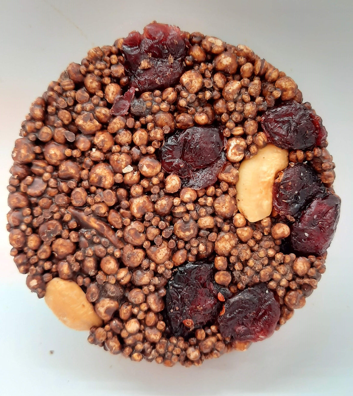 NEW Extra Dark Chocolate Alegria Bites w/ Cranberries + Cashews