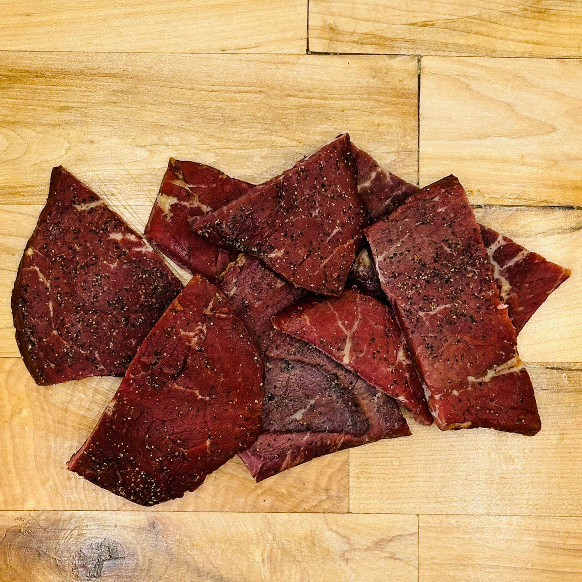 Smoked Beef Jerky Strips from Creamery Creek Farms