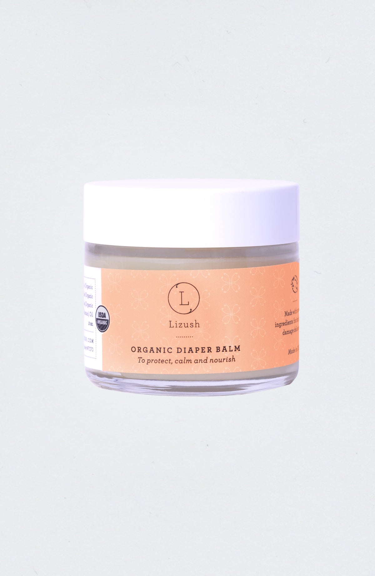 ORGANIC DIAPER BALM To protect, calm and nourish, Health & Beauty from Lizush
