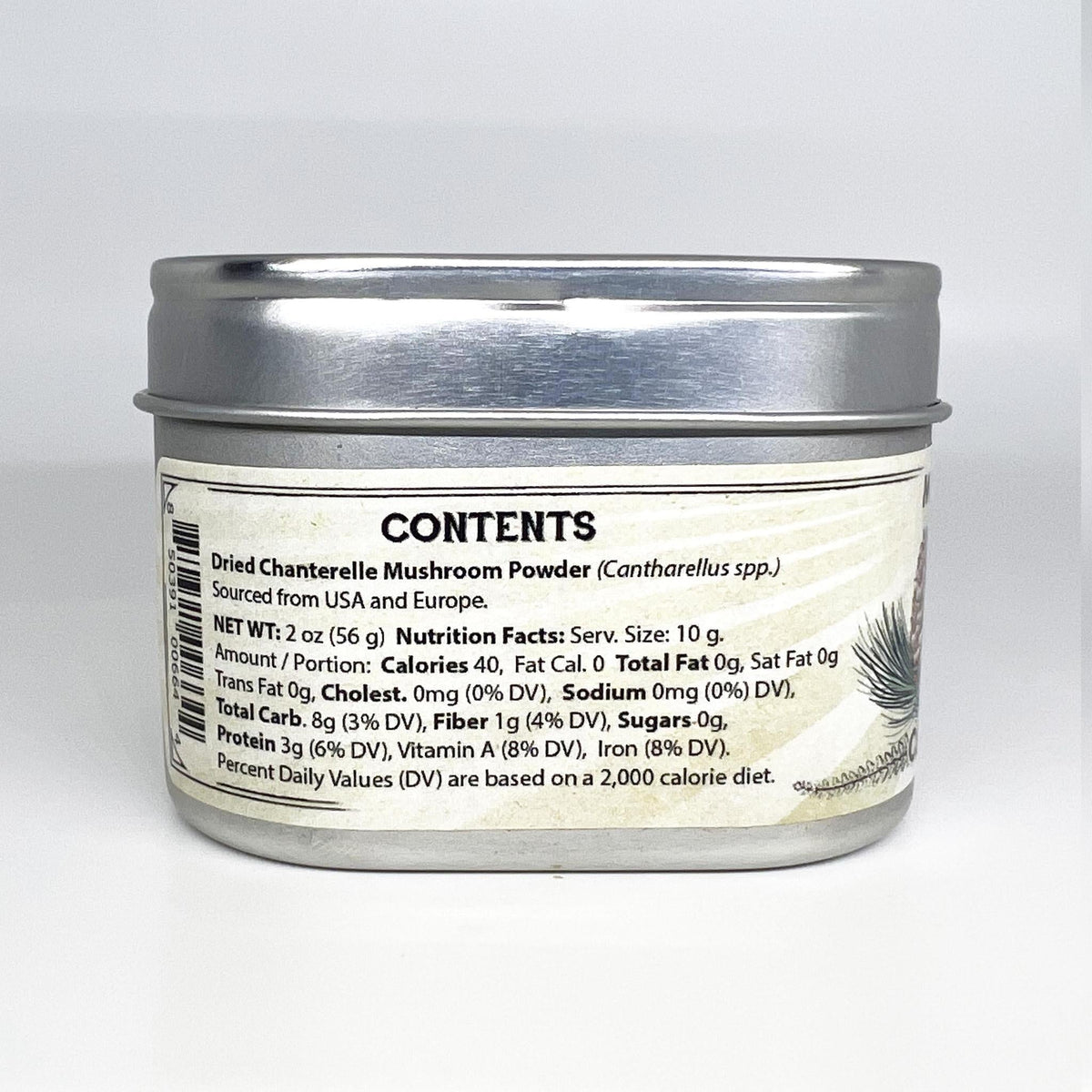 POWDERED CHANTERELLE MUSHROOMS, Pantry from Mushroom Mountain