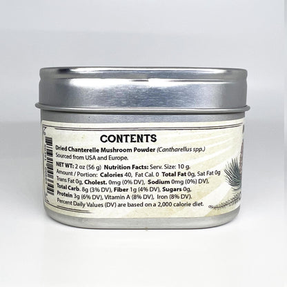 POWDERED CHANTERELLE MUSHROOMS, Pantry from Mushroom Mountain